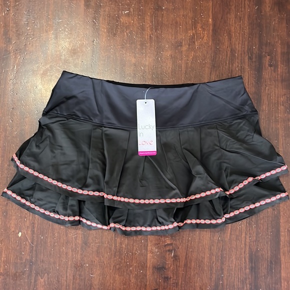 Lucky in Love Lurex Flora Scallop Skort M and XL NWT - Picture 9 of 15